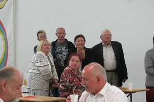 Publiczność zgromadzona na dożynkach (photo)