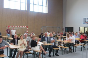Publiczność zgromadzona na dożynkach (photo)