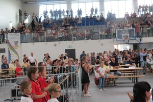 Publiczność zgromadzona na dożynkach (photo)