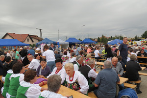 Zdjęcie przedstawia osoby biorące udział w Powiatowym Dniu Integracji. (photo)