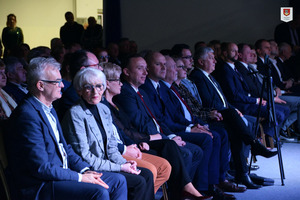 Zdjęcie przedstawia uczestników gali Liderów Wielkopolskiej Odnowy Wsi. (photo)