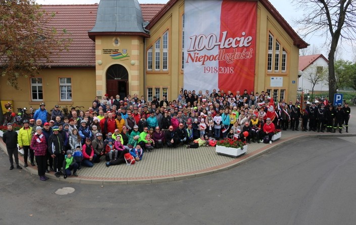 Jubileuszowy Rowerowy Rajd Niepodległości - zdjęcie