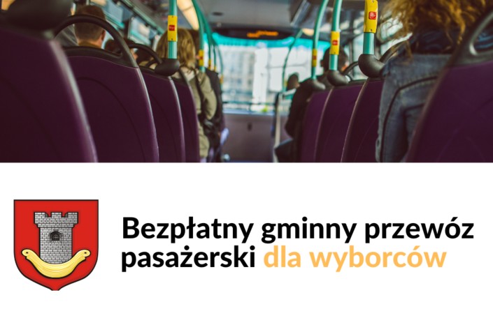 Bezpłatny gminny przewóz pasażerski dla wyborców