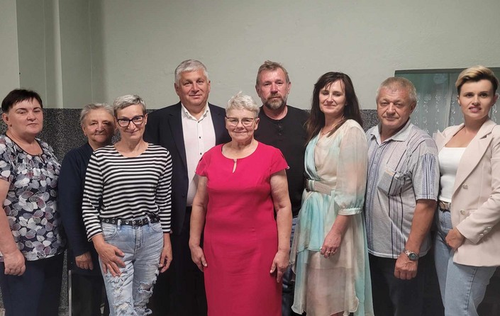 Teresa Skrzypczak ponownie sołtysem sołectwa Piaski - Zalesie. - zdjęcie