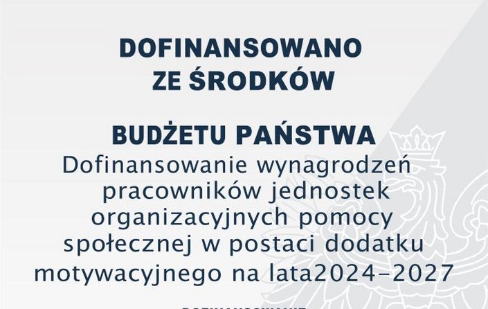 Program - Dofinansowanie wynagrodzeń pracowników jednostek organizacyjnych pomocy społecznej - zdjęcie