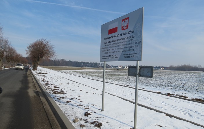 Trwa przebudowa drogi powiatowej Miejska Górka – Annopol - zdjęcie