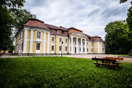 Pałac i park podworski w Dłoni