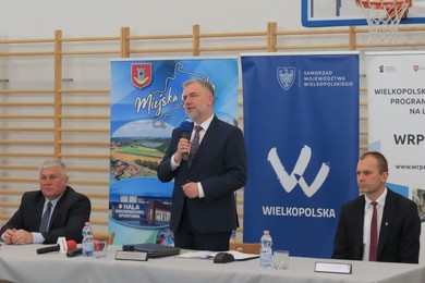 Marszałek Województwa Wielkopolskiego gościł w Miejskiej Górce